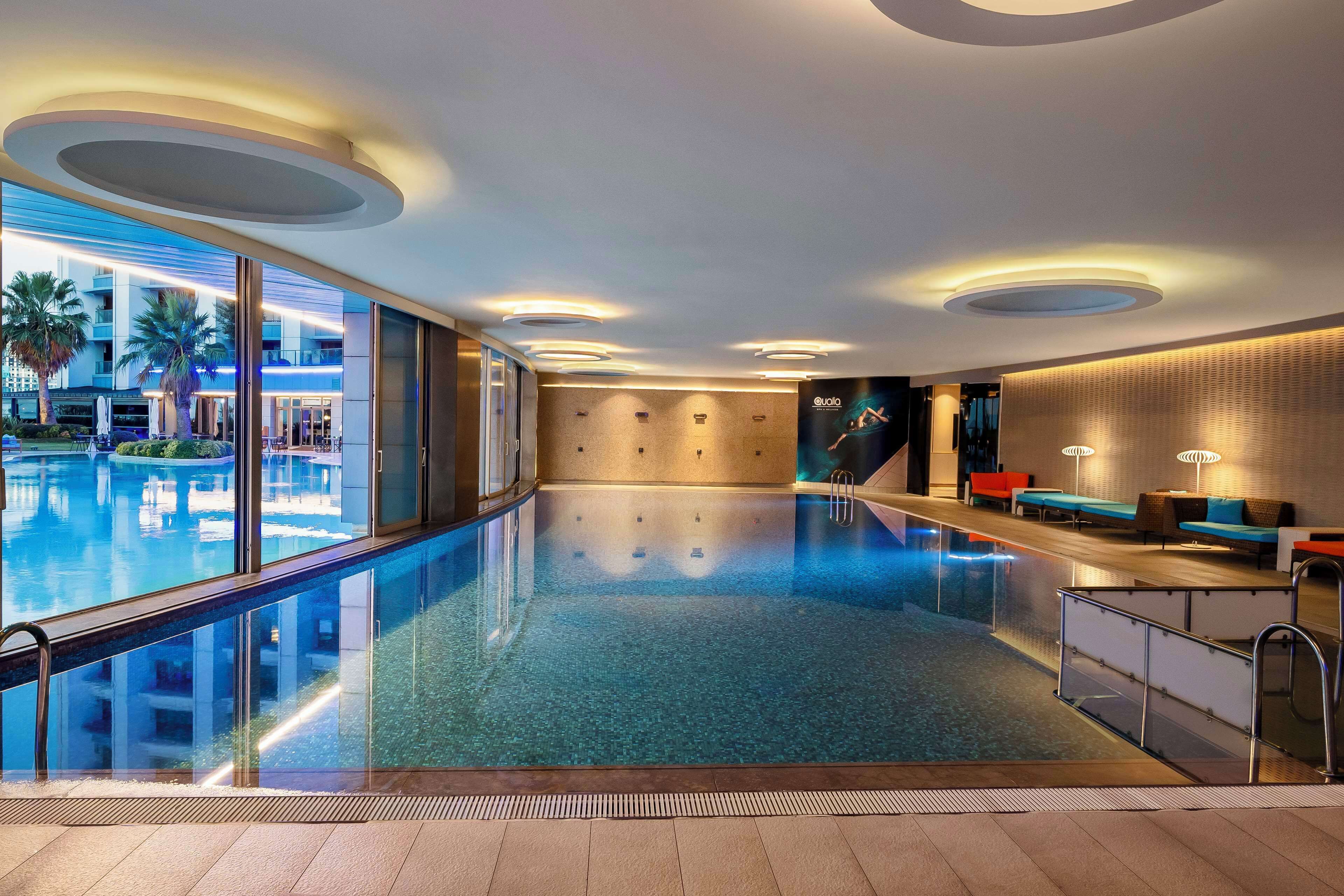 Indoor pool, seasonal outdoor pool, free cabanas, pool umbrellas