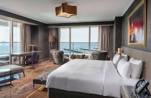 Suite, Balcony, Sea View | Down comforters, minibar, in-room safe, blackout drapes