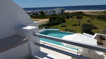 Ocean and Balcony Twin | Vue sur la plage/lâocĂ©an