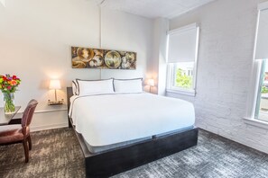 Premium Room, 1 King Bed | Frette Italian sheets, premium bedding, down comforters, pillowtop beds