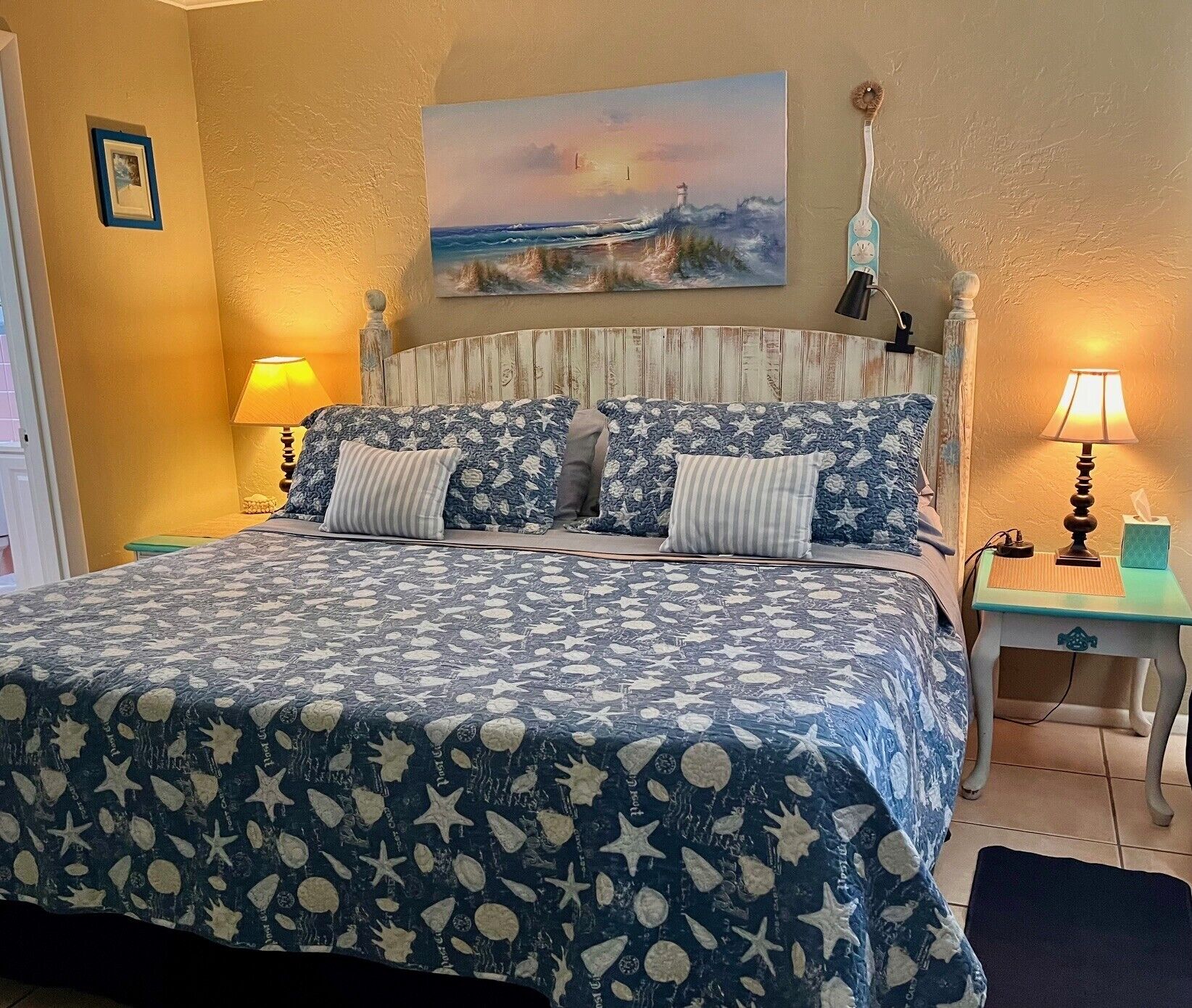 舒適客房, 1 張特大雙人床, 小廚 | 高級寢具、獨特設計、獨特裝修、遮光窗簾/窗簾