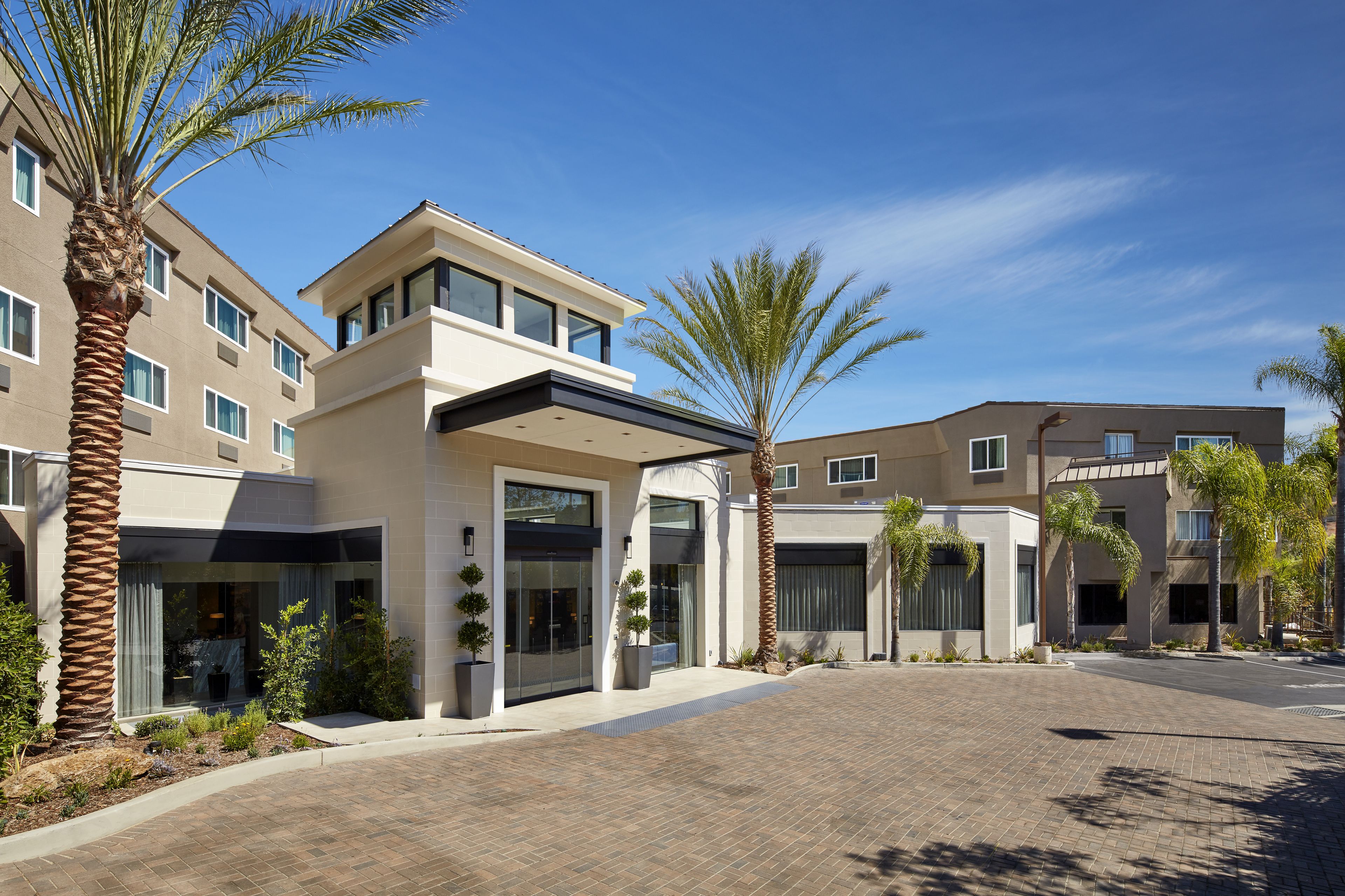 Fassade der Unterkunft