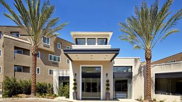 Voorkant van accommodatie