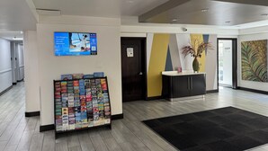 Sitteområde i lobbyen