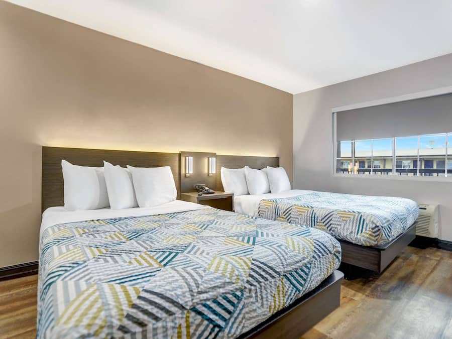 Desk, blackout curtains, free WiFi, bed sheets