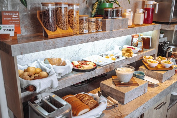 Desayuno continental incluido todos los días