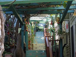Entrada de la propiedad