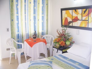 Minibar, desk, free WiFi, bed sheets