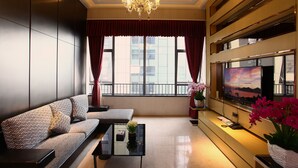 Three Bedroom Suite with Two Bathrooms | View from room - HeeFun Apartment Hotel GZ Poly D Plaza (Guangzhou)