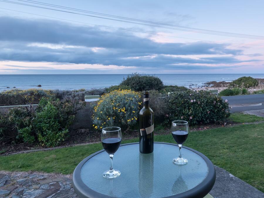 Utsikt fra overnattingsstedet