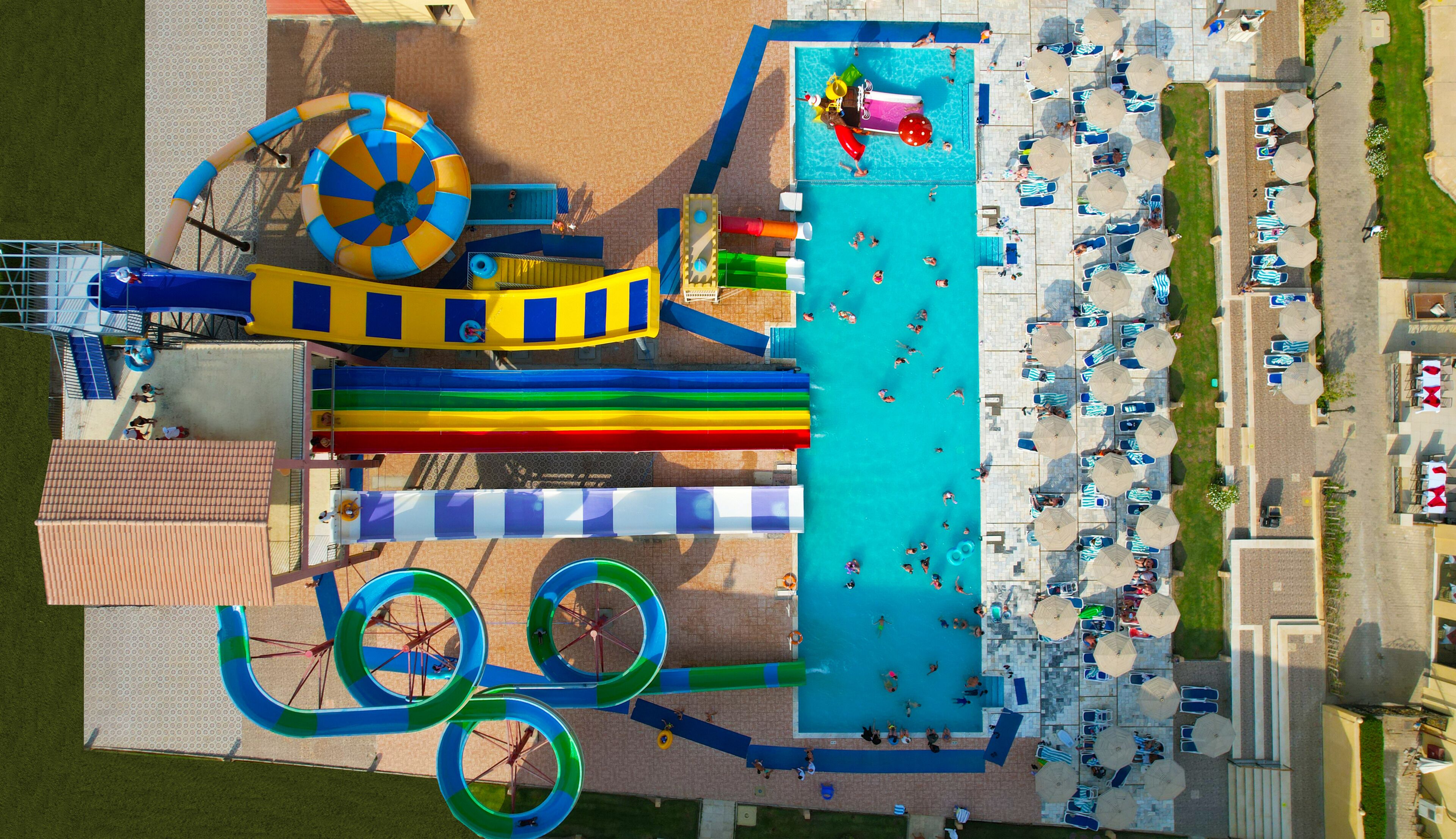 Toboggan aquatique