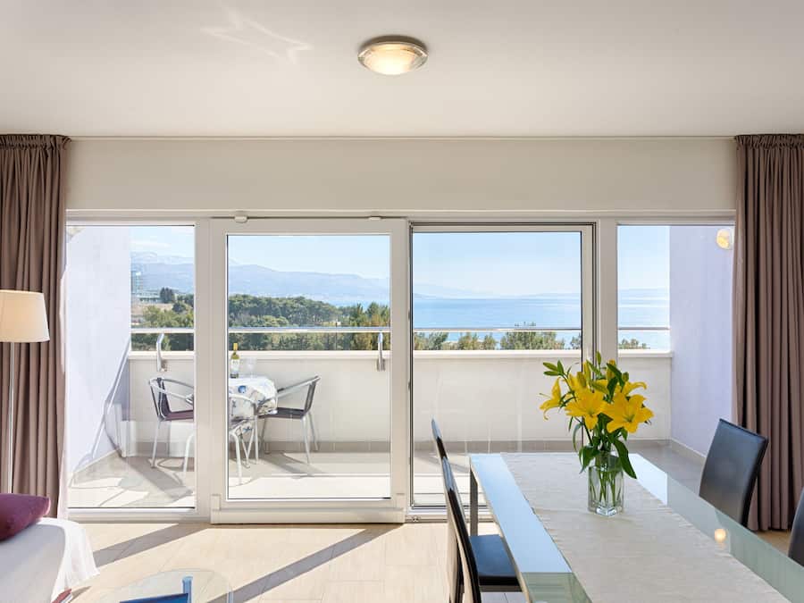 Apartment, Balcony, Sea View | View from room