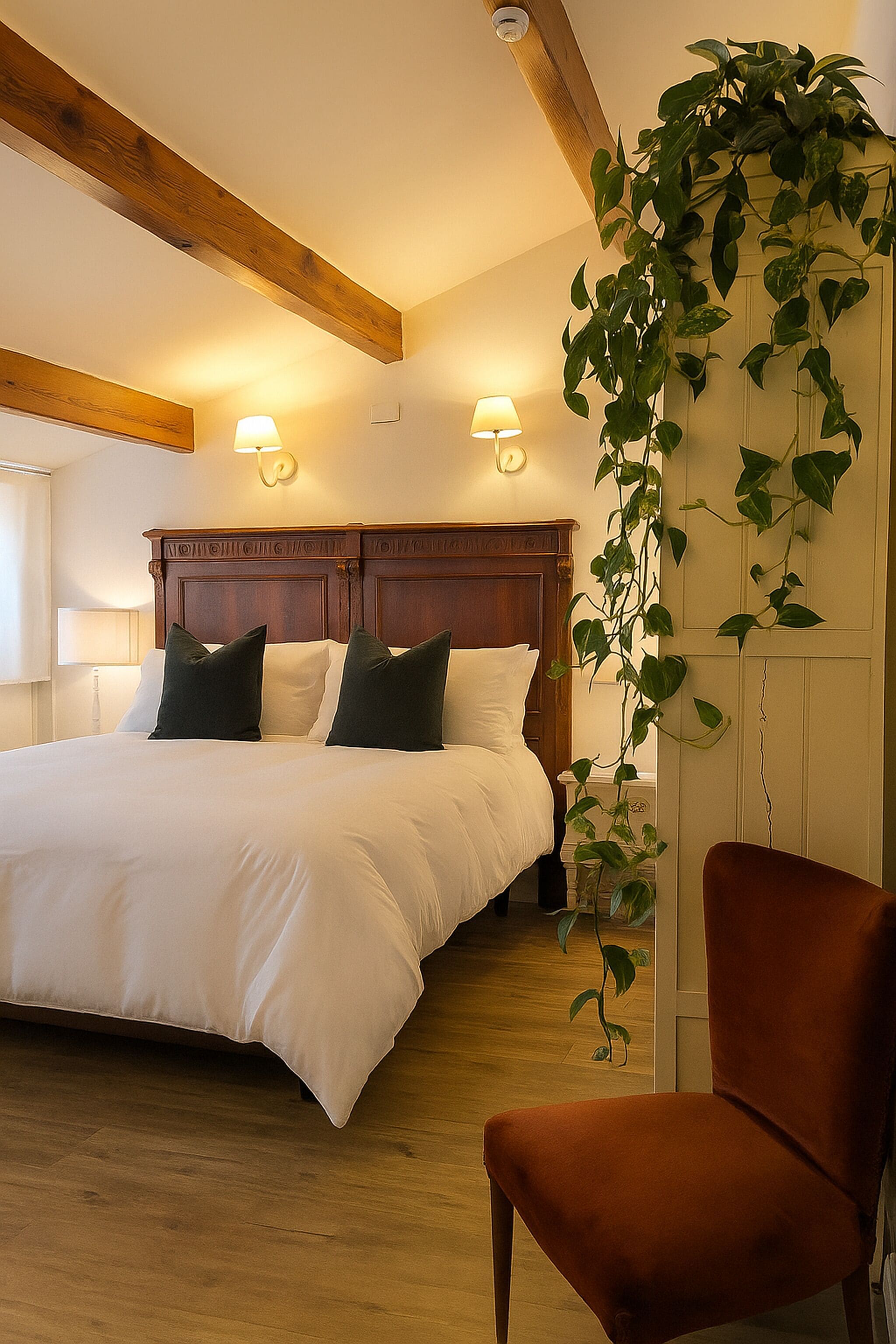 Double Room | Desk, laptop workspace, soundproofing, free WiFi