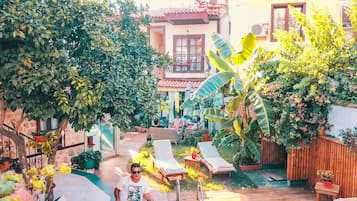 Blick auf den Garten