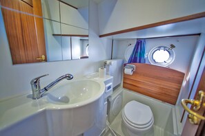 Shower, toilet paper