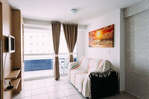 Leilighet | Oppholdsrom | Flatskjerm-TV