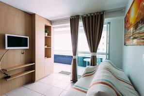 Leilighet | Oppholdsrom | Flatskjerm-TV