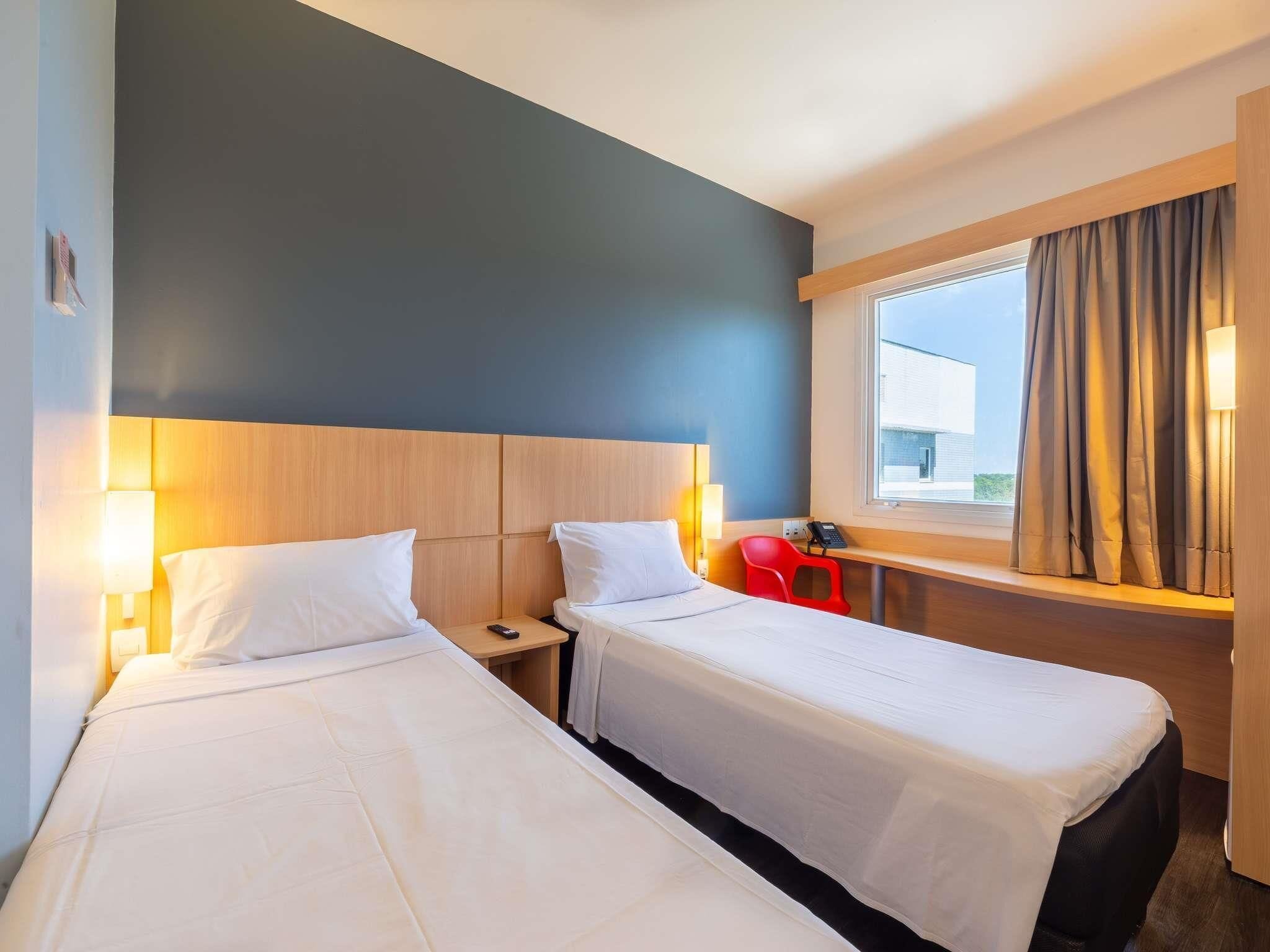 Standard Room, 2 Single Beds | Minibar, in-room safe, desk, blackout curtains