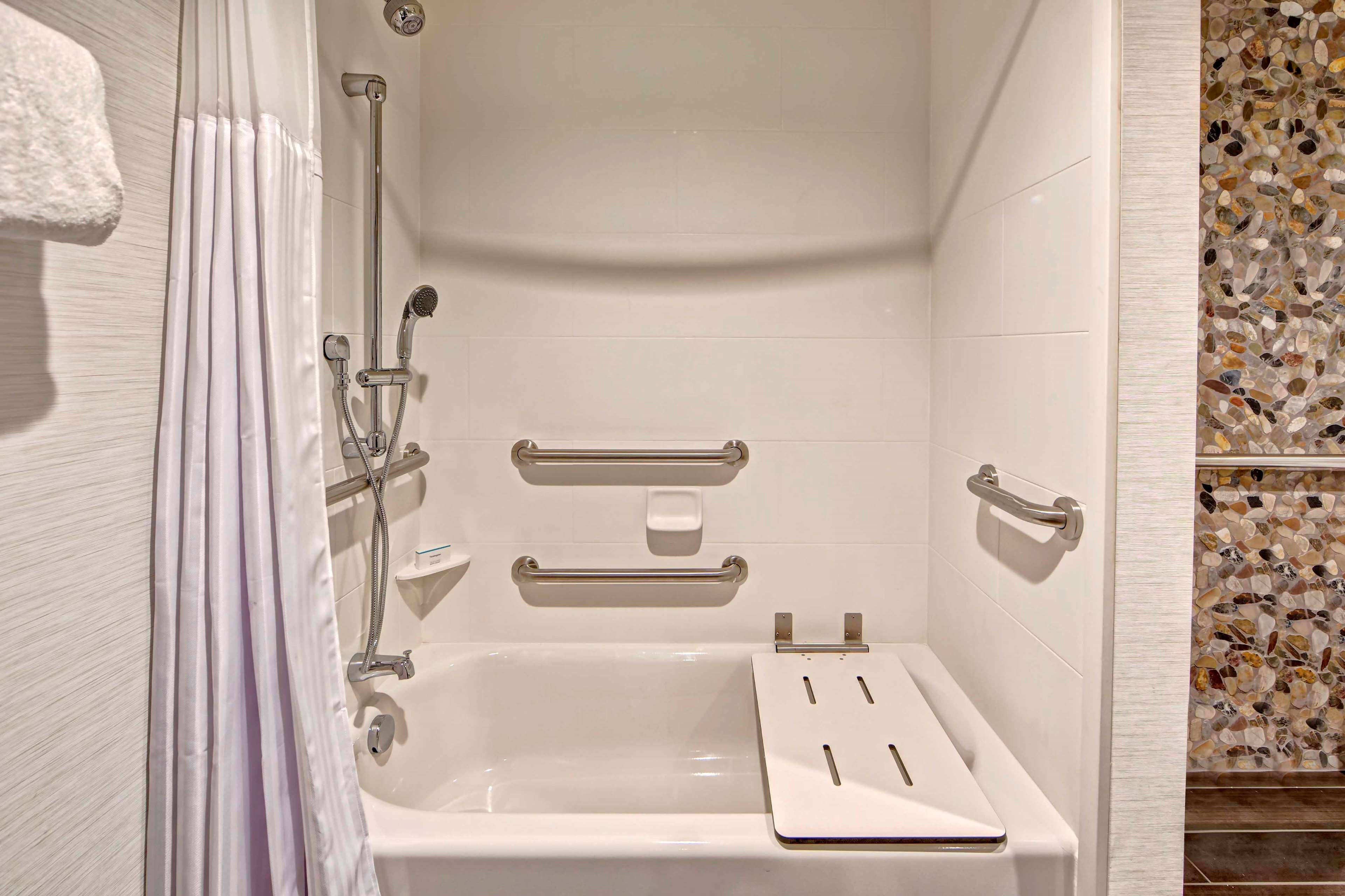 hydromassage showerhead, free toiletries, hair dryer, dressing gowns