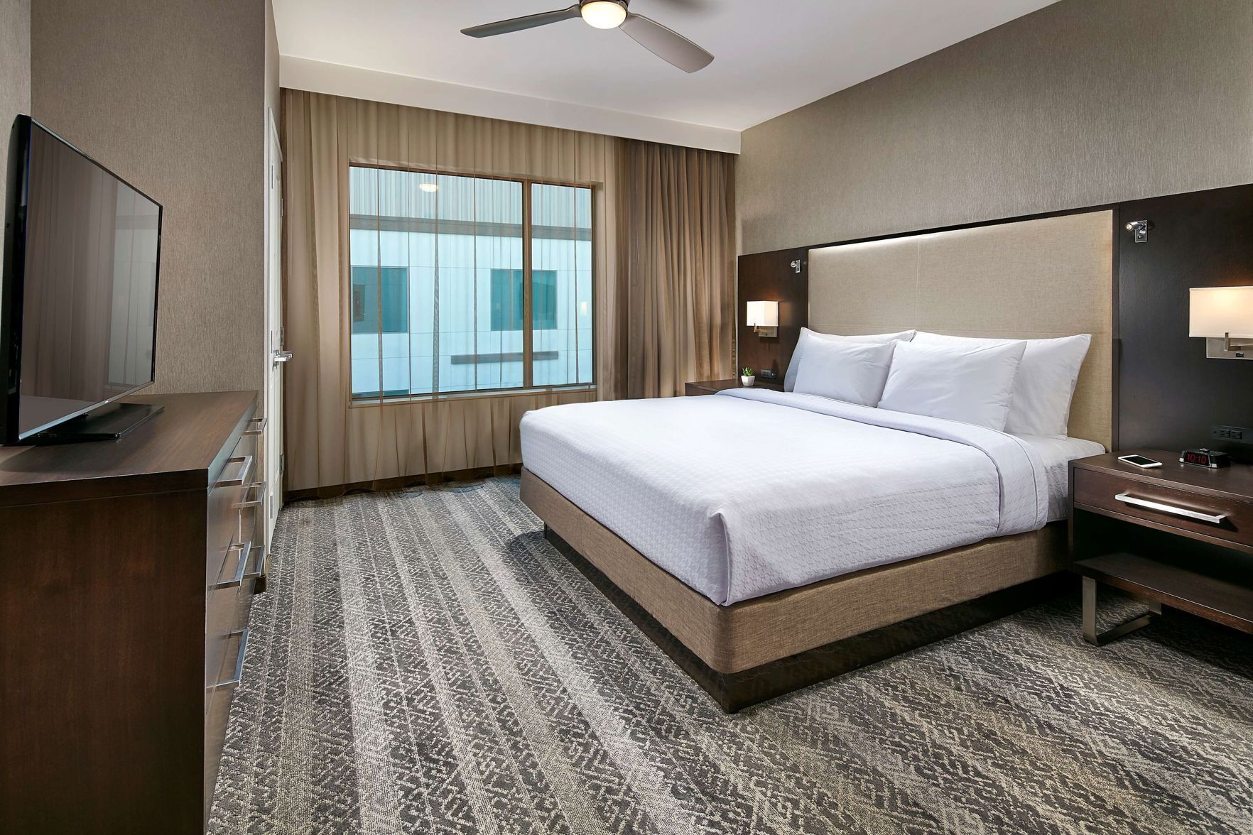 In-room safe, blackout drapes, iron/ironing board