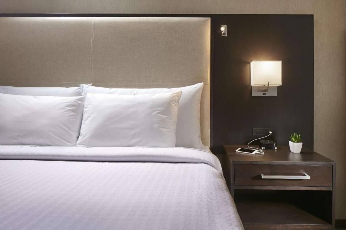 In-room safe, blackout drapes, iron/ironing board