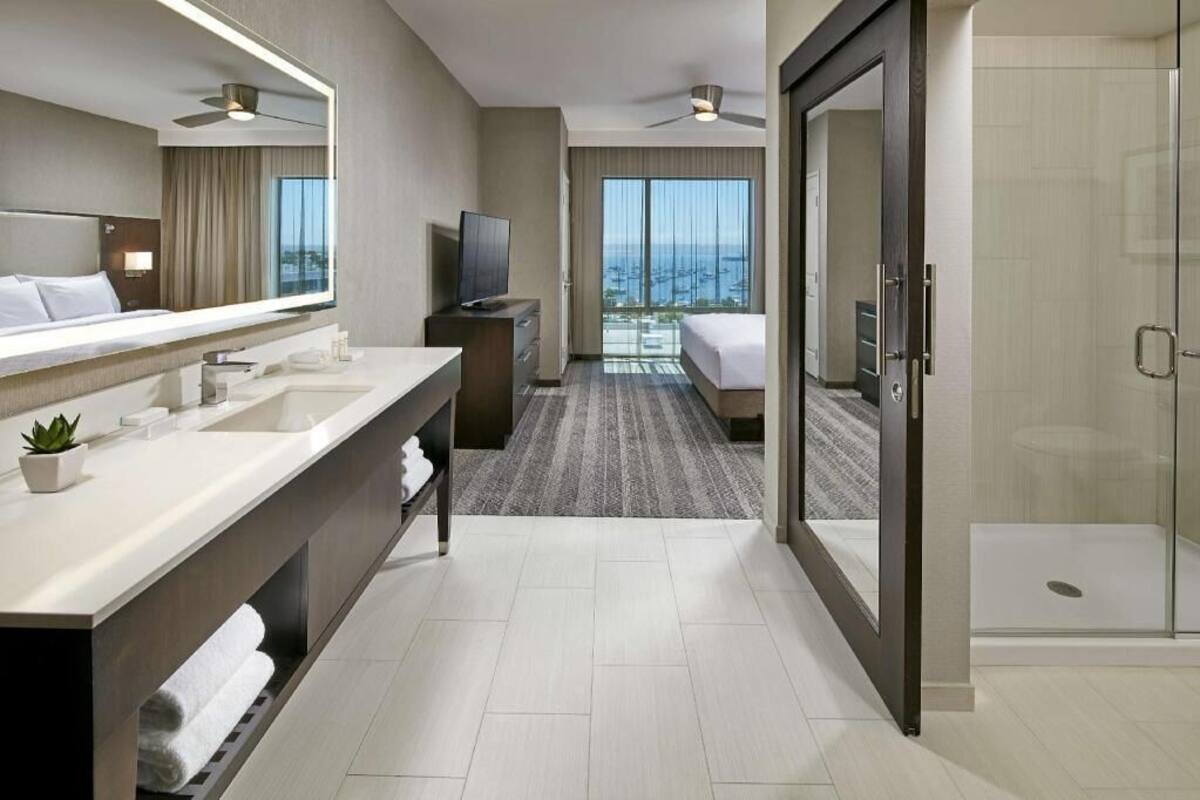 In-room safe, blackout drapes, iron/ironing board