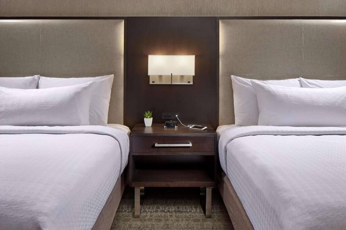 In-room safe, blackout drapes, iron/ironing board