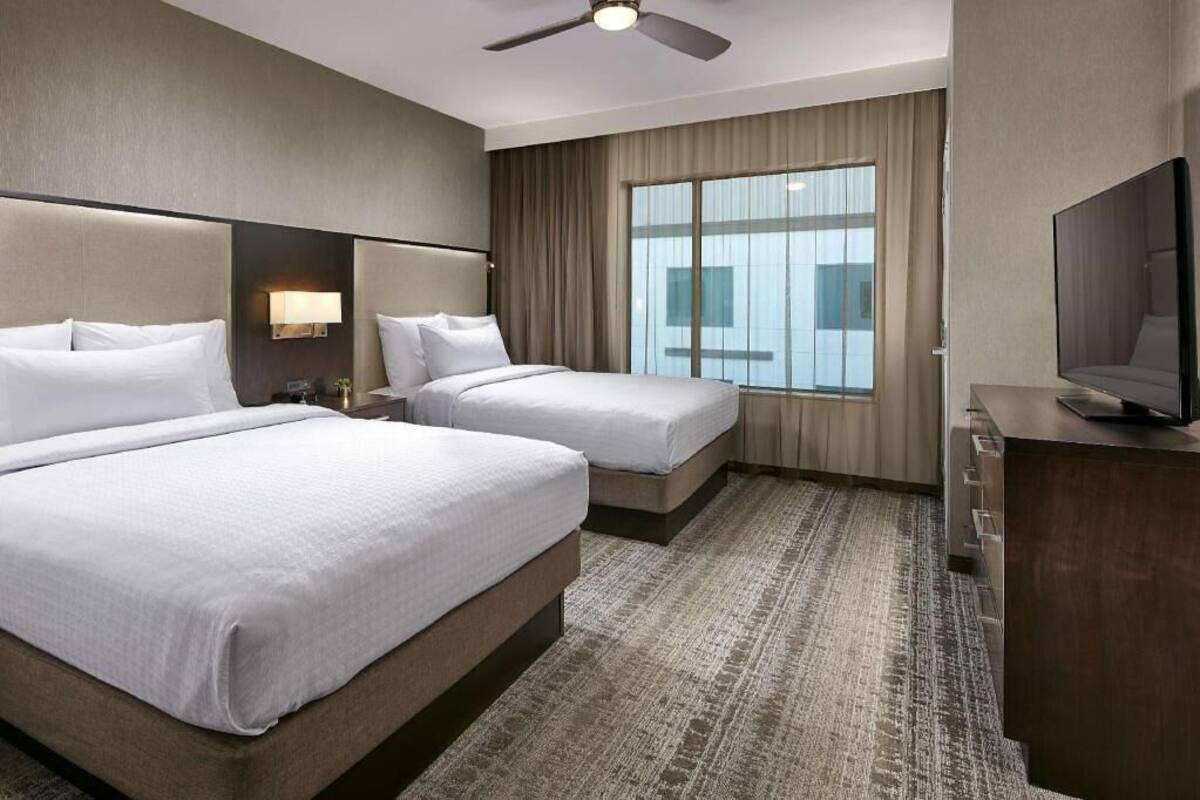 In-room safe, blackout drapes, iron/ironing board