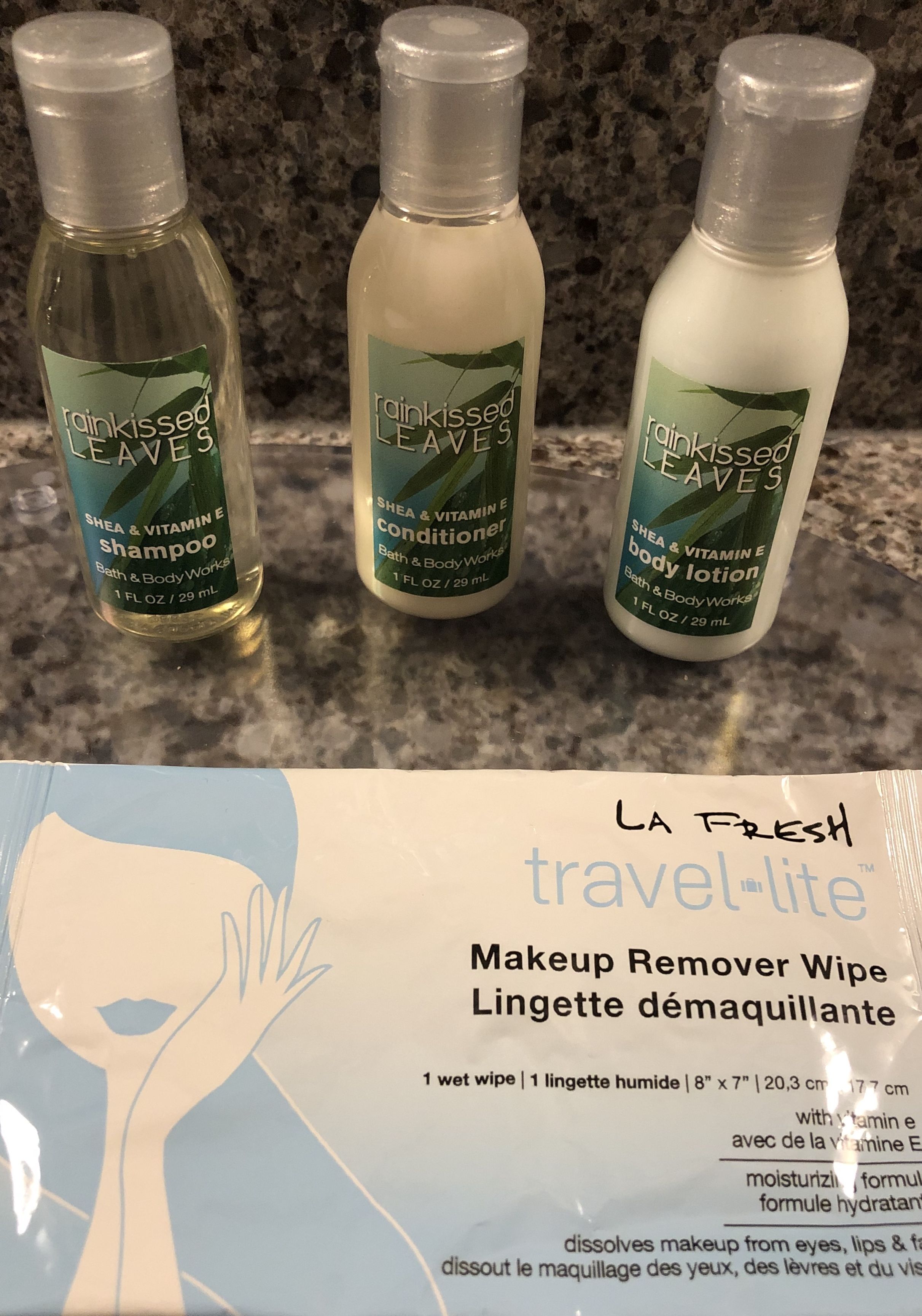 free toiletries, hair dryer, towels, soap