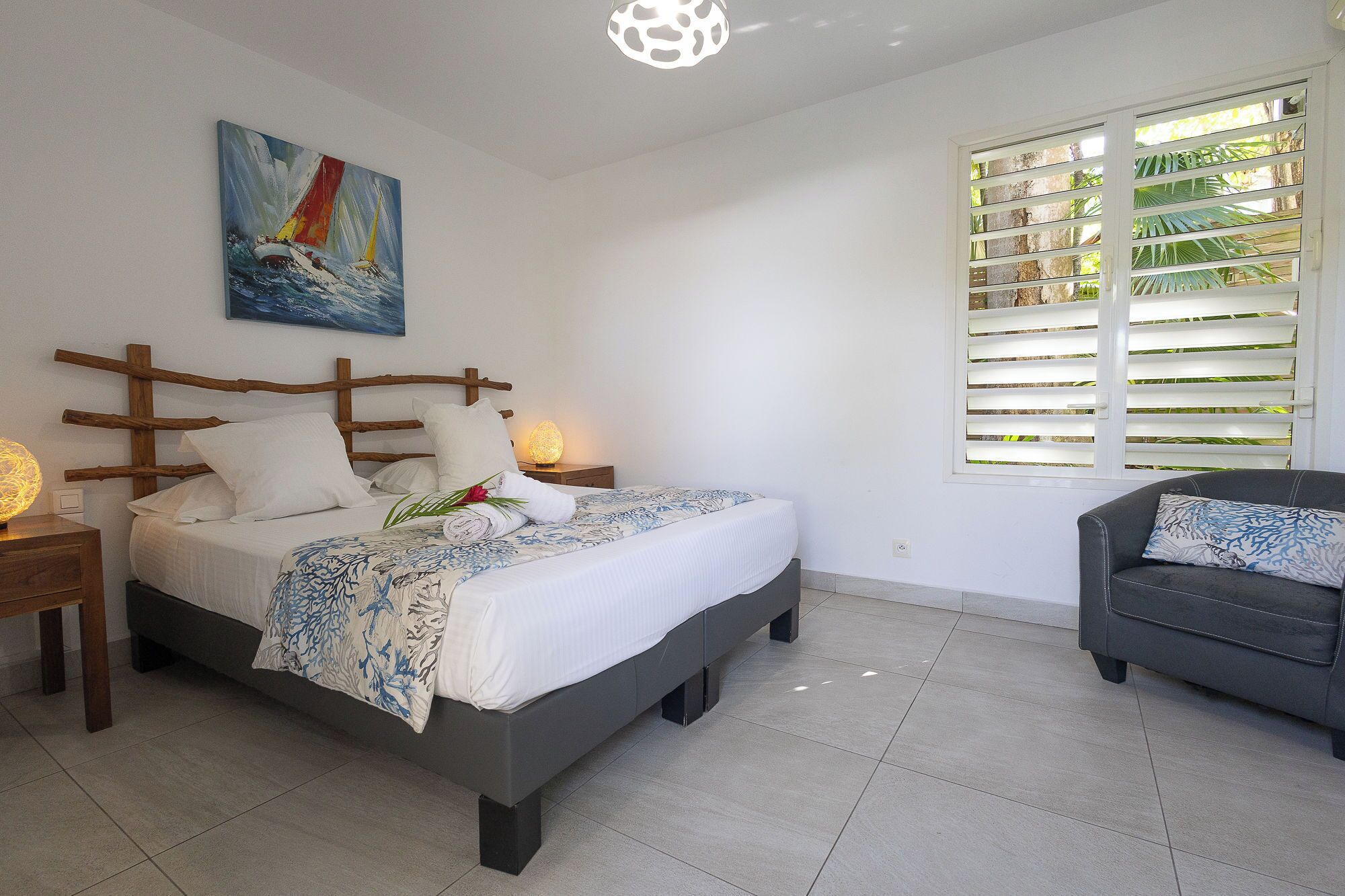 Premium Suite, 1 Bedroom, Hot Tub (Suite Eau: Oceane) | Premium bedding, pillowtop beds, individually decorated