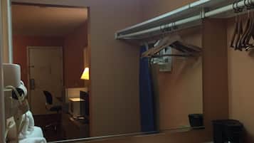 Ensemble douche/baignoire, serviettes fournies