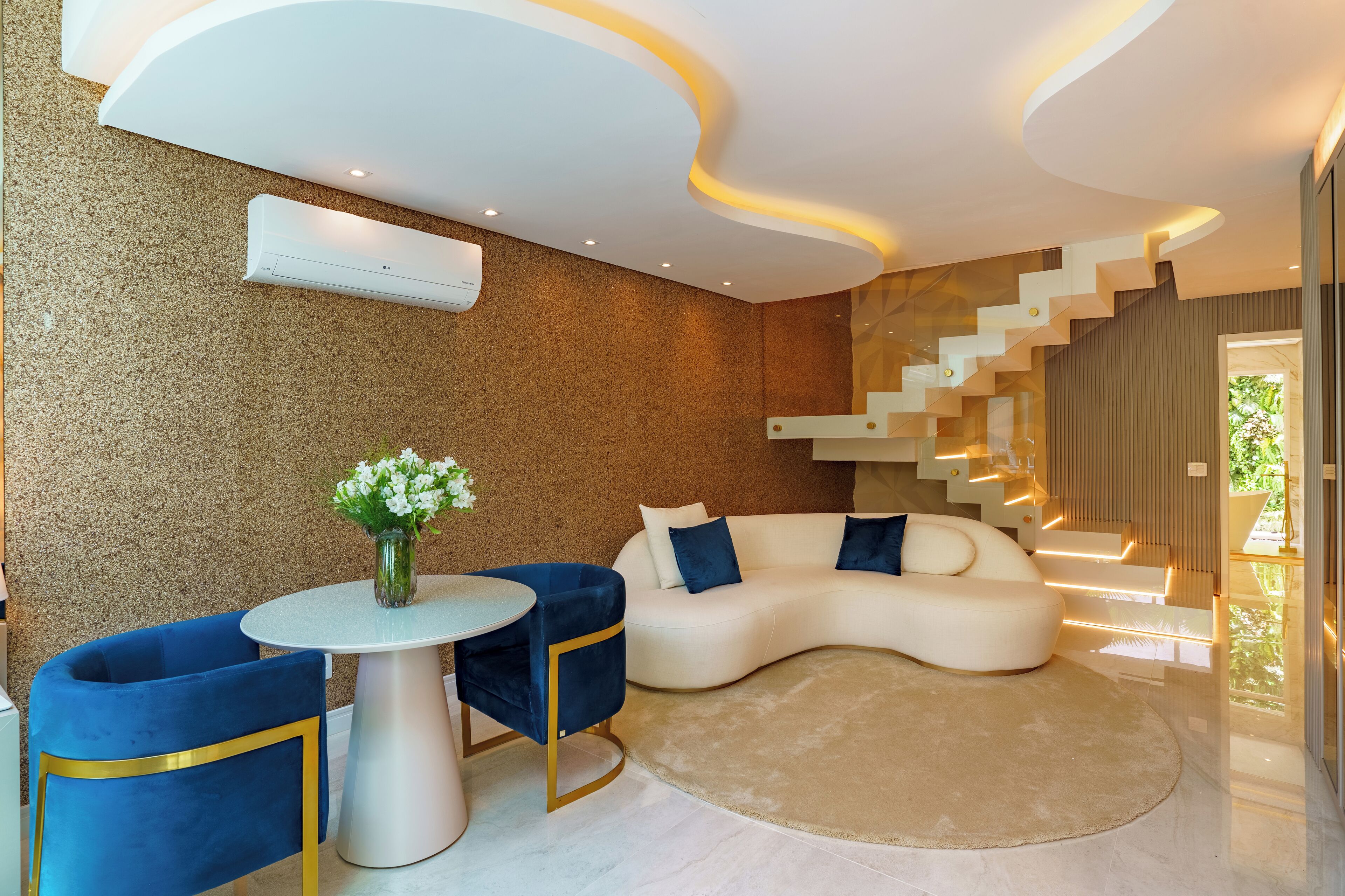 suite, sauna | living area