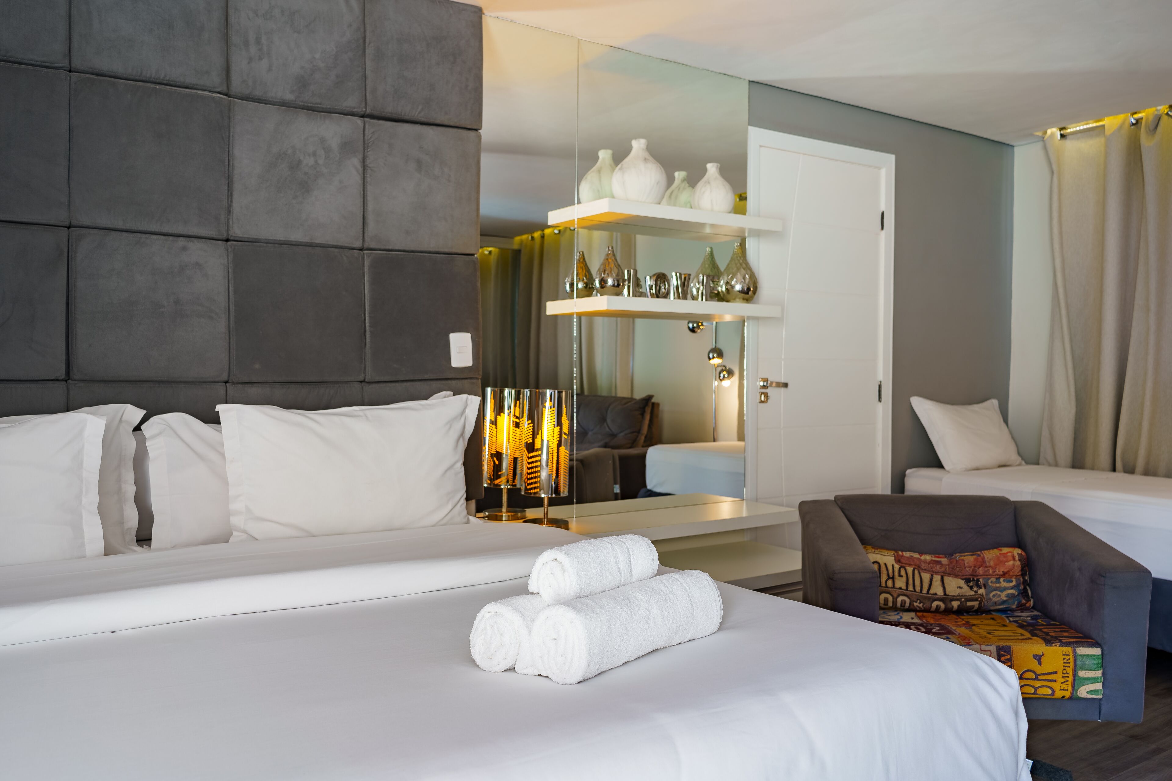 luxury suite | 1 bedroom, premium bedding, blackout curtains, free wifi