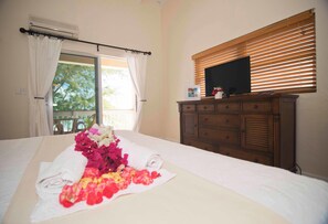 Beachfront  Standard King (one king size bed) | In-room safe, free WiFi, bed sheets - Bohio Dive Resort (Cockburn Town)