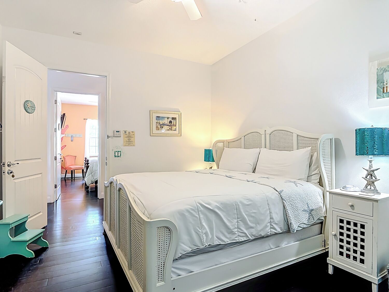 Starfish Room | 高档床上用品、客房内保险箱、熨斗/熨衣板、免费 WiFi