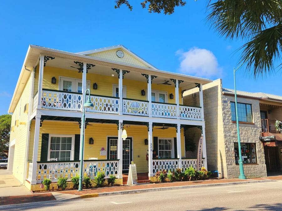 Façade de l’hébergement