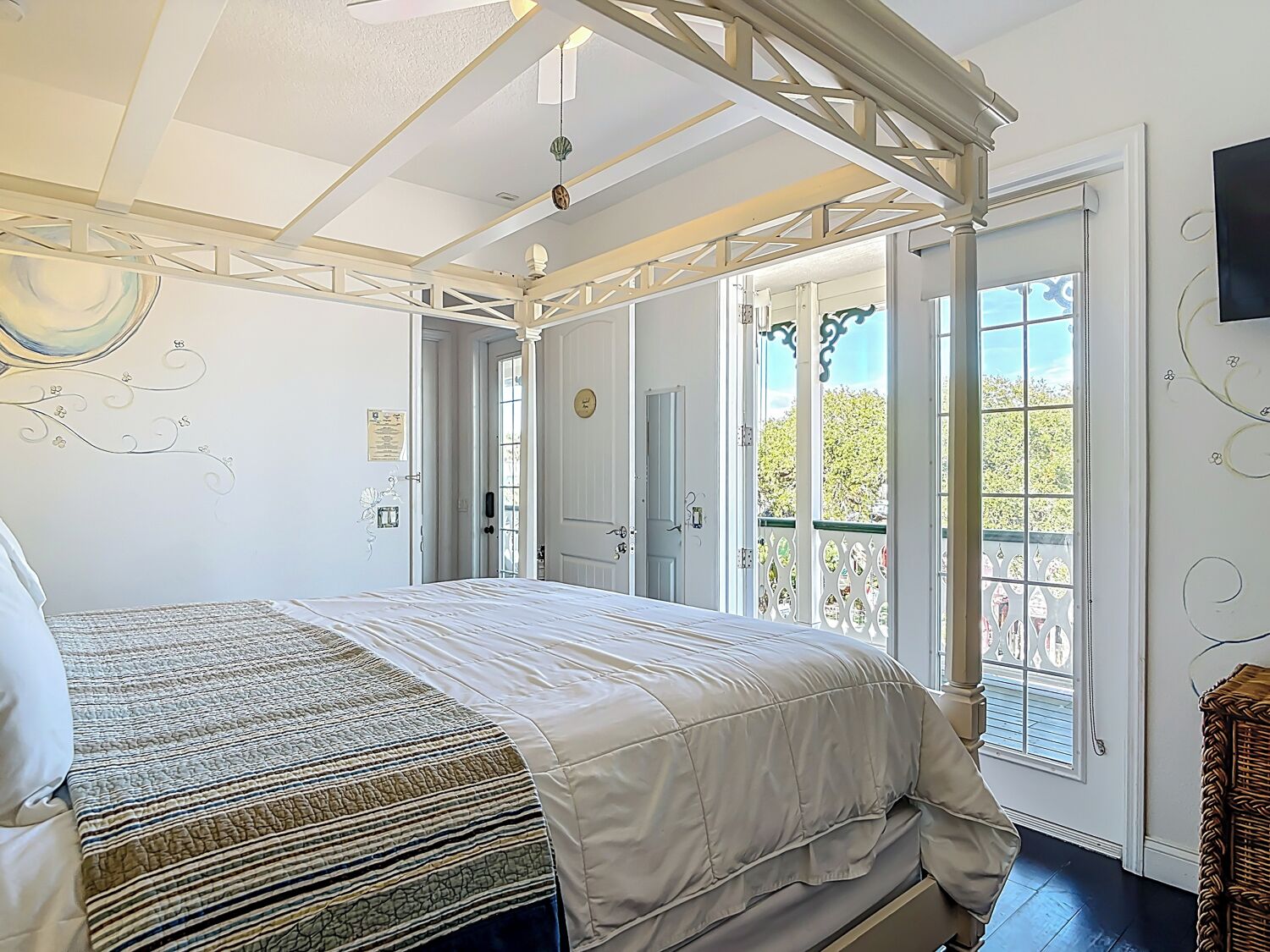 Seashell Room | 高档床上用品、客房内保险箱、熨斗/熨衣板、免费 WiFi