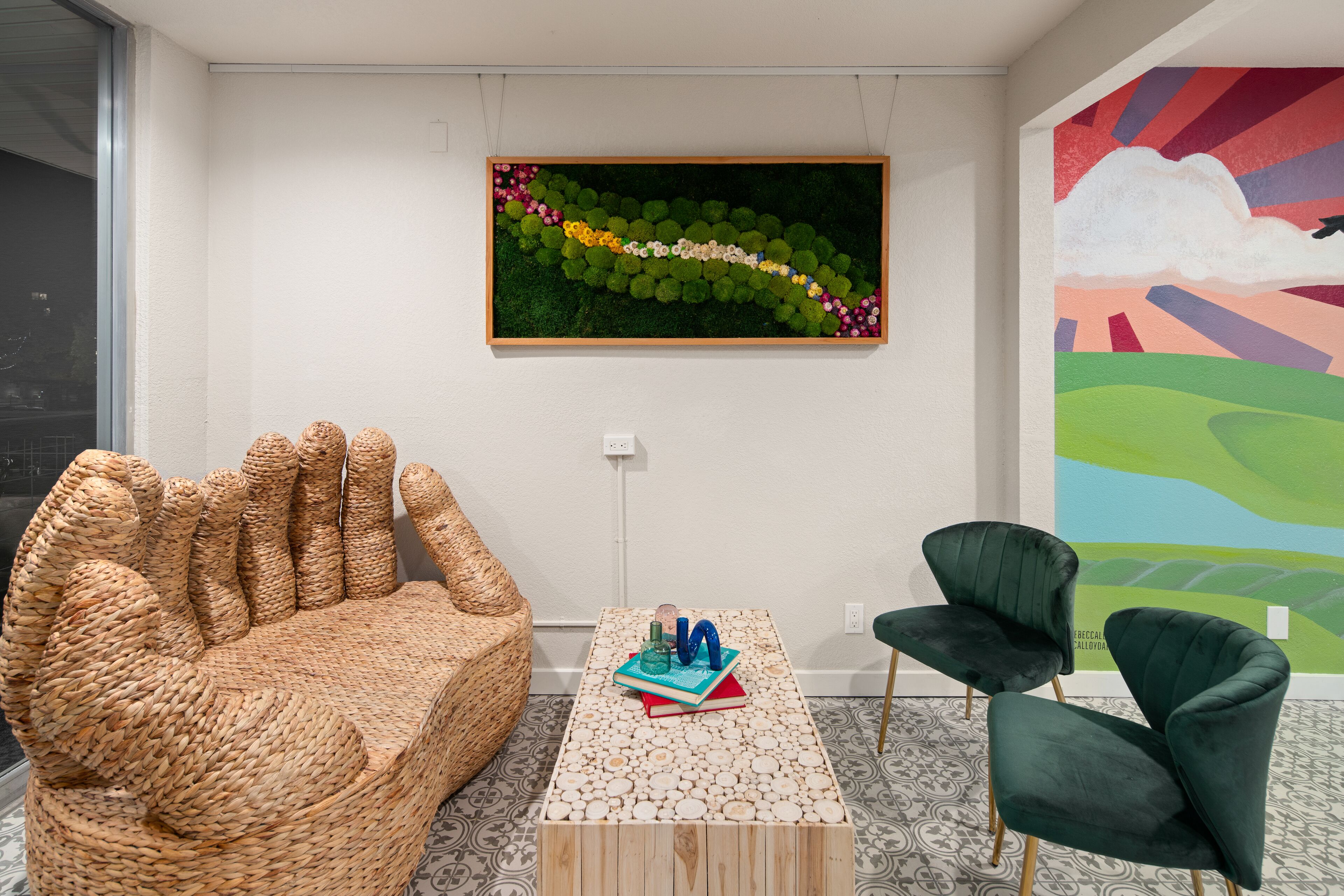 Sitzecke in der Lobby