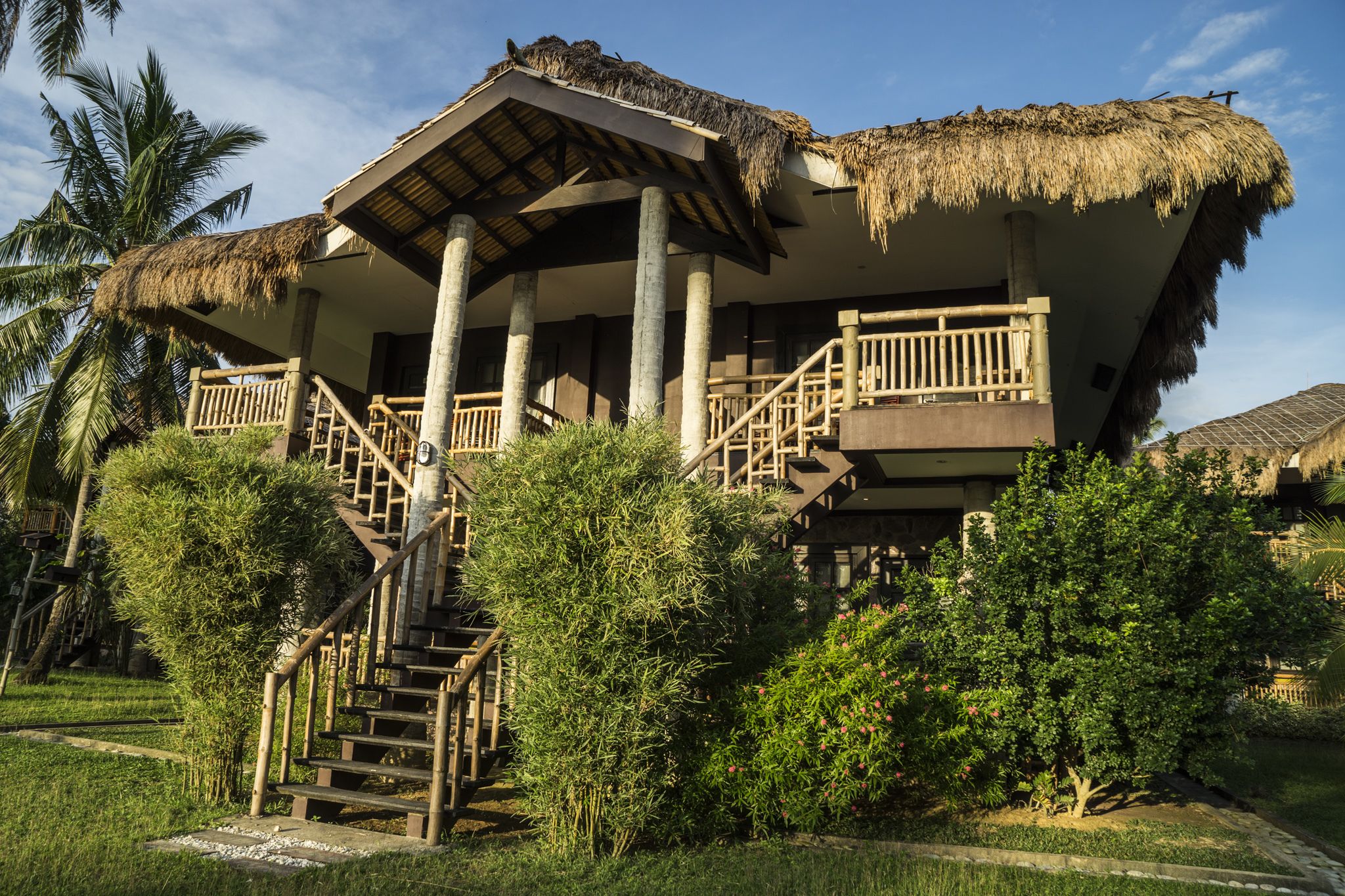 Majoituspaikan julkisivu