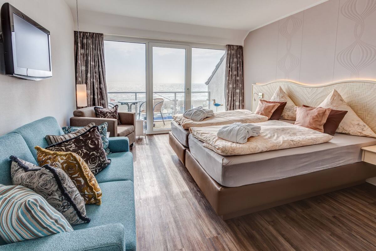 Basic-Doppelzimmer, Meerblick | Ausblick vom Zimmer