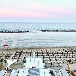 Private beach