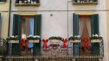 Fassade der Unterkunft