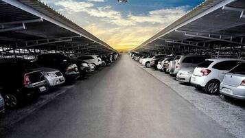 Free valet parking