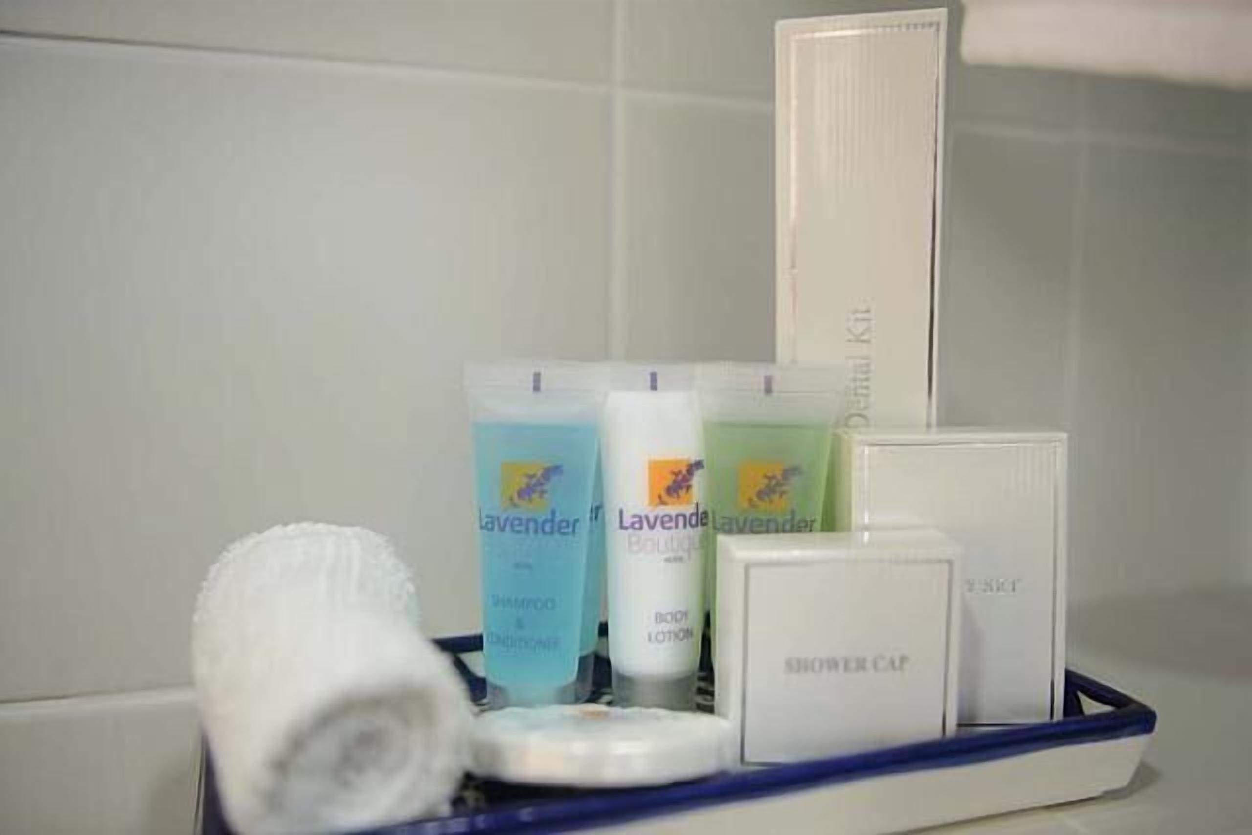 shower, free toiletries, hair dryer, bathrobes