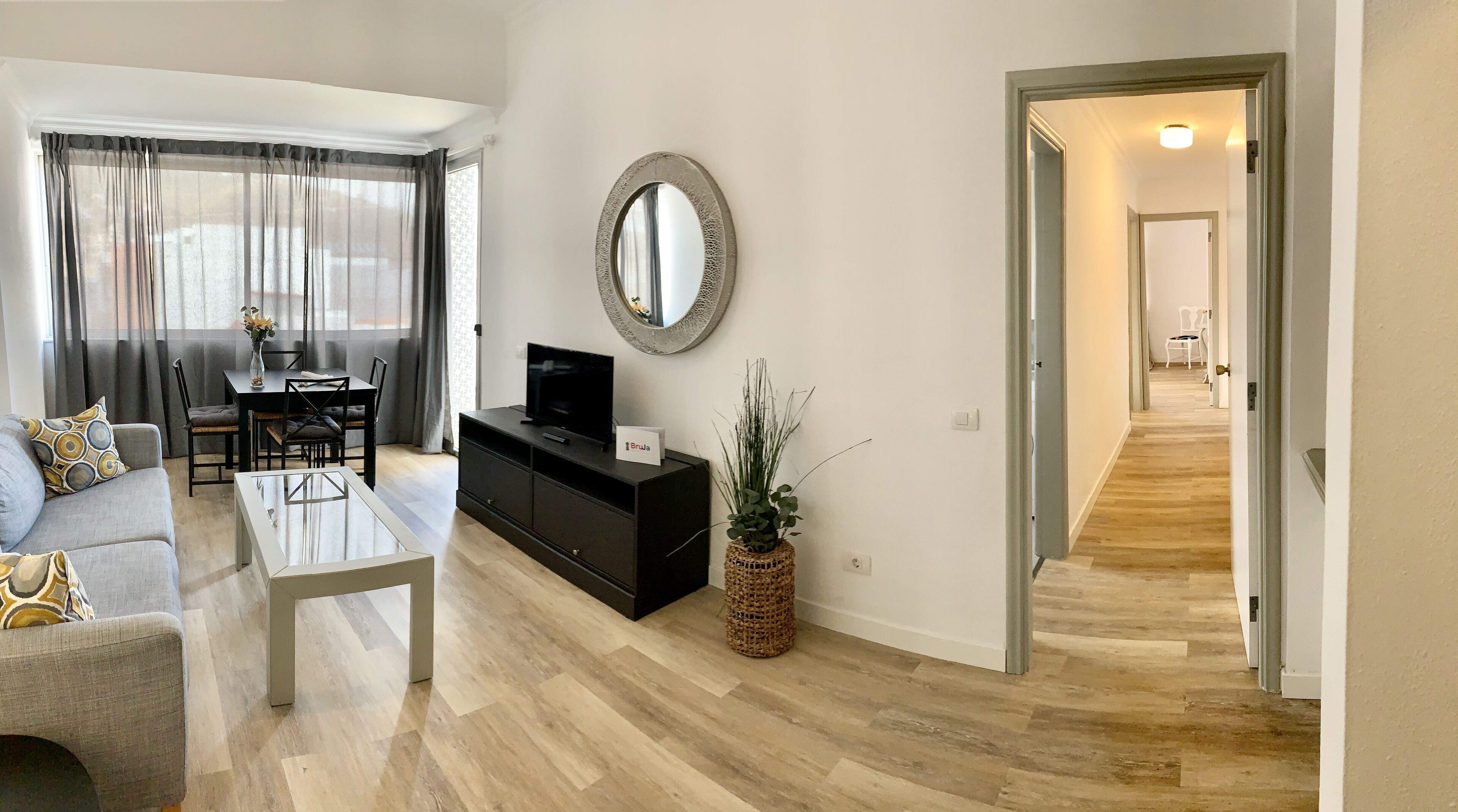 Superior Apartment, 2 Bedrooms | Living area | Flat-screen TV