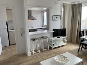 Superior Apartment, 1 Bedroom | Living area
