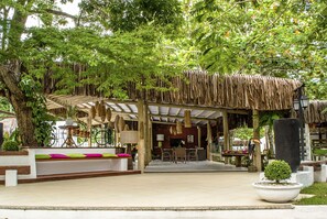 Terrace/patio - Mundaí Hotel Praia Camping (Porto Seguro)