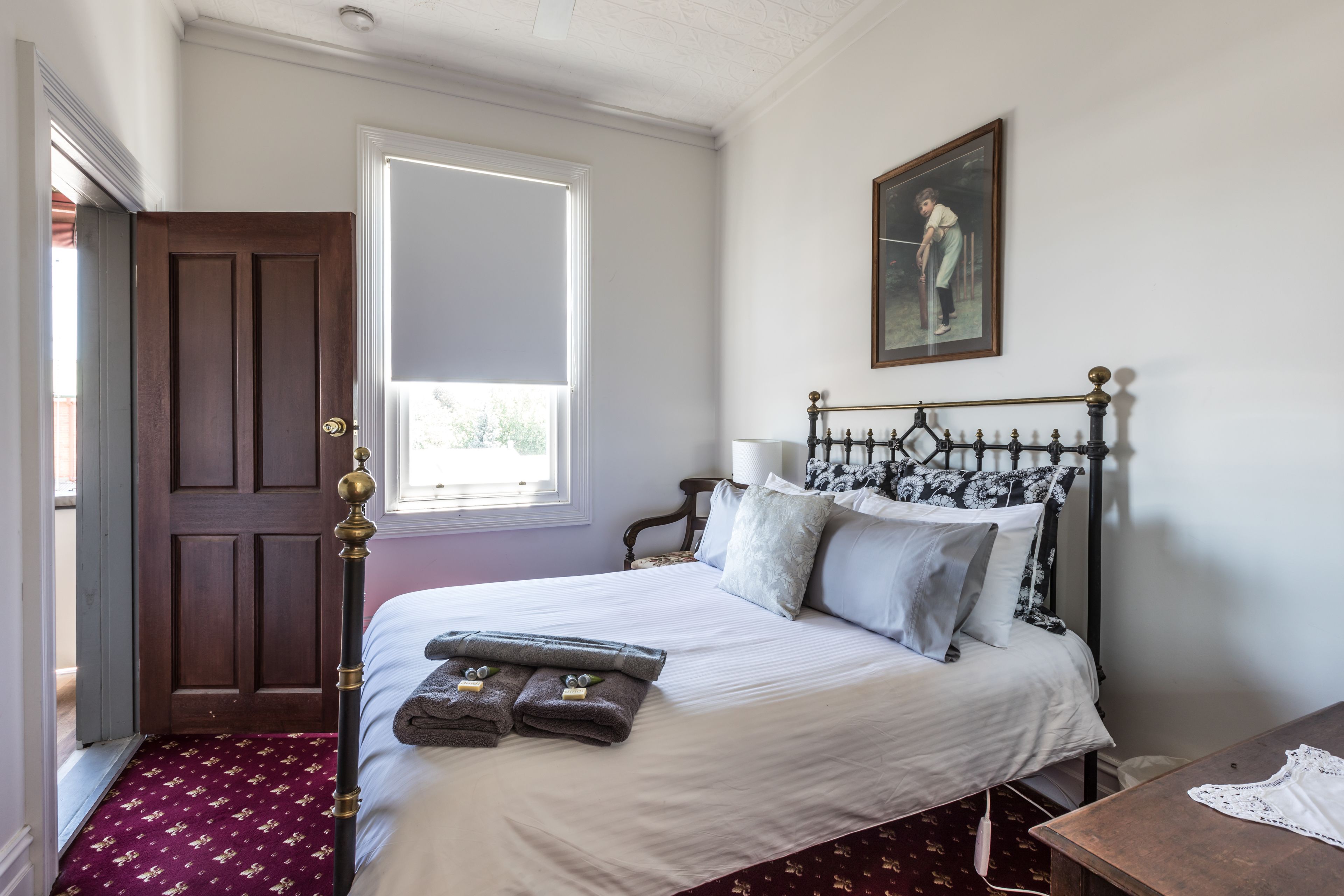 Kamar, 1 Tempat Tidur Double, balkon | Setrika/meja setrika, Wi-Fi gratis, dan seprai linen