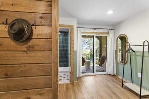 Premium Room, 2 Queen Beds, Valley View | Free WiFi, bed sheets - The Bygone Hotel (Wimberley)