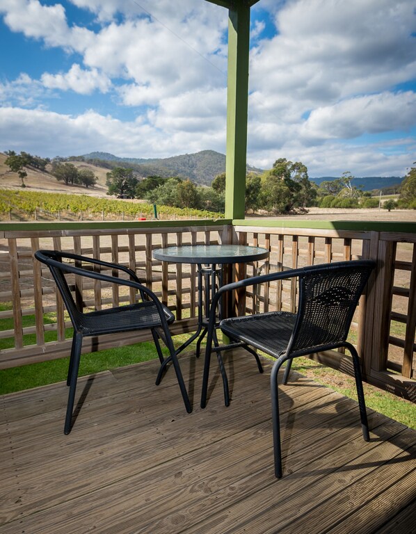 The Blue House at Mountainside Wines | Balcony